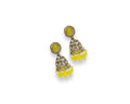 Sunshine Kundan Pearl Drop Jhumka
