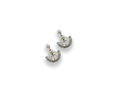 Peacock Motif Oxidised Dangler