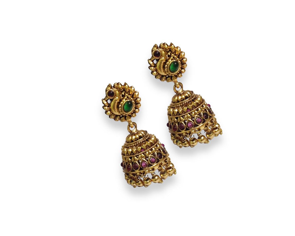 Antique Temple Jhumka