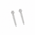 Crystal Bloom Drop Earring