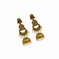 Royal Deity Motif Jhumka