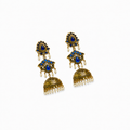 Royal Sapphire Jhumka