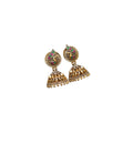 Antique Gold Peacock Jhumka