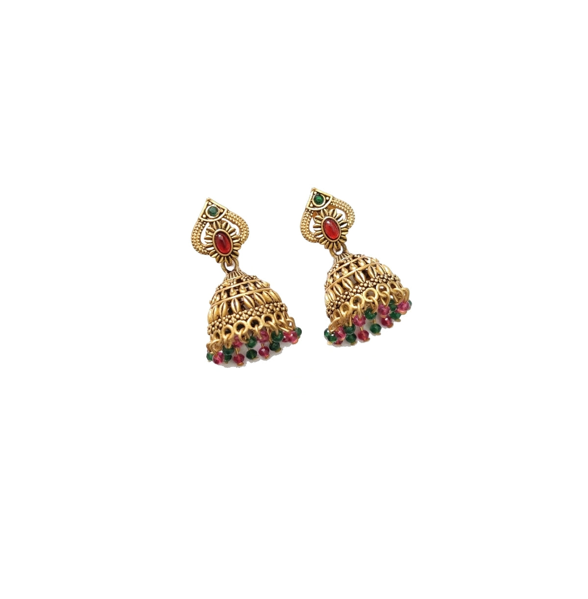 Antique Matte Finish Jhumka