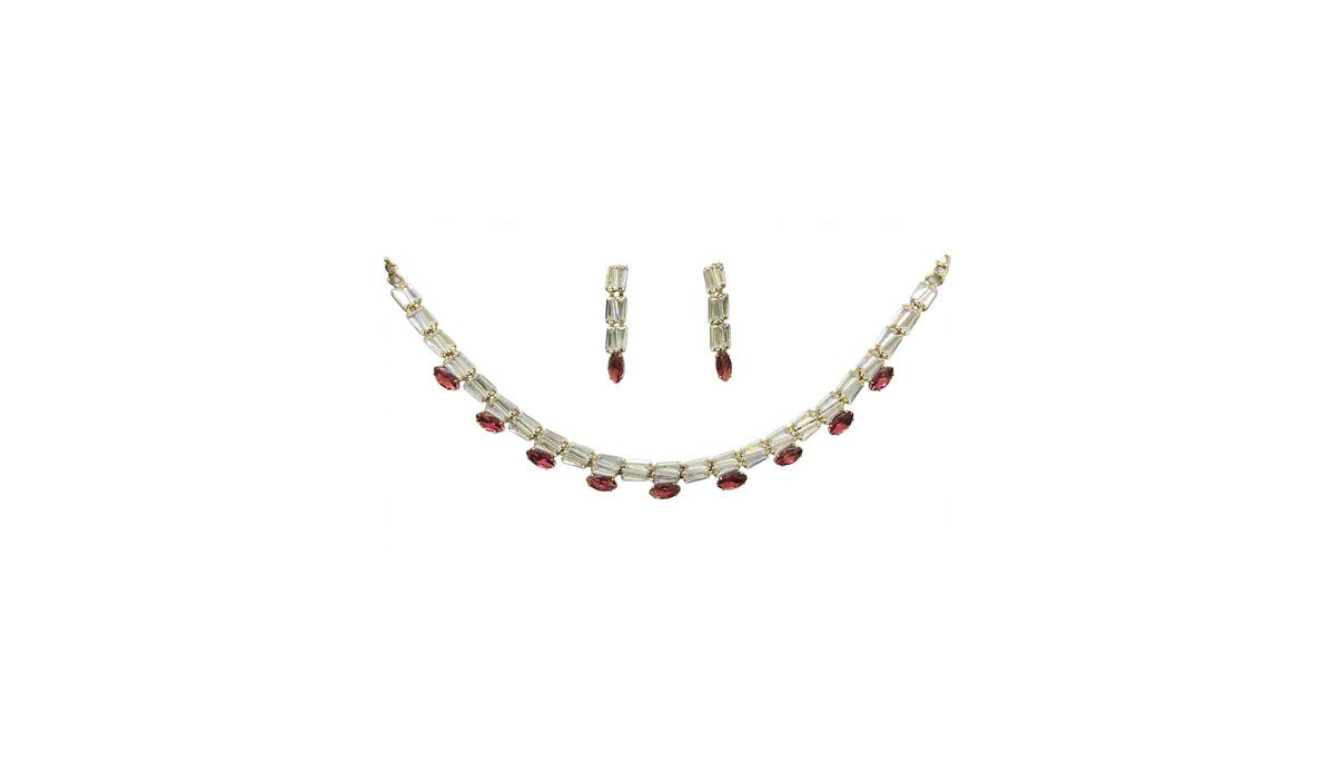 Elegant Crystal Necklace set